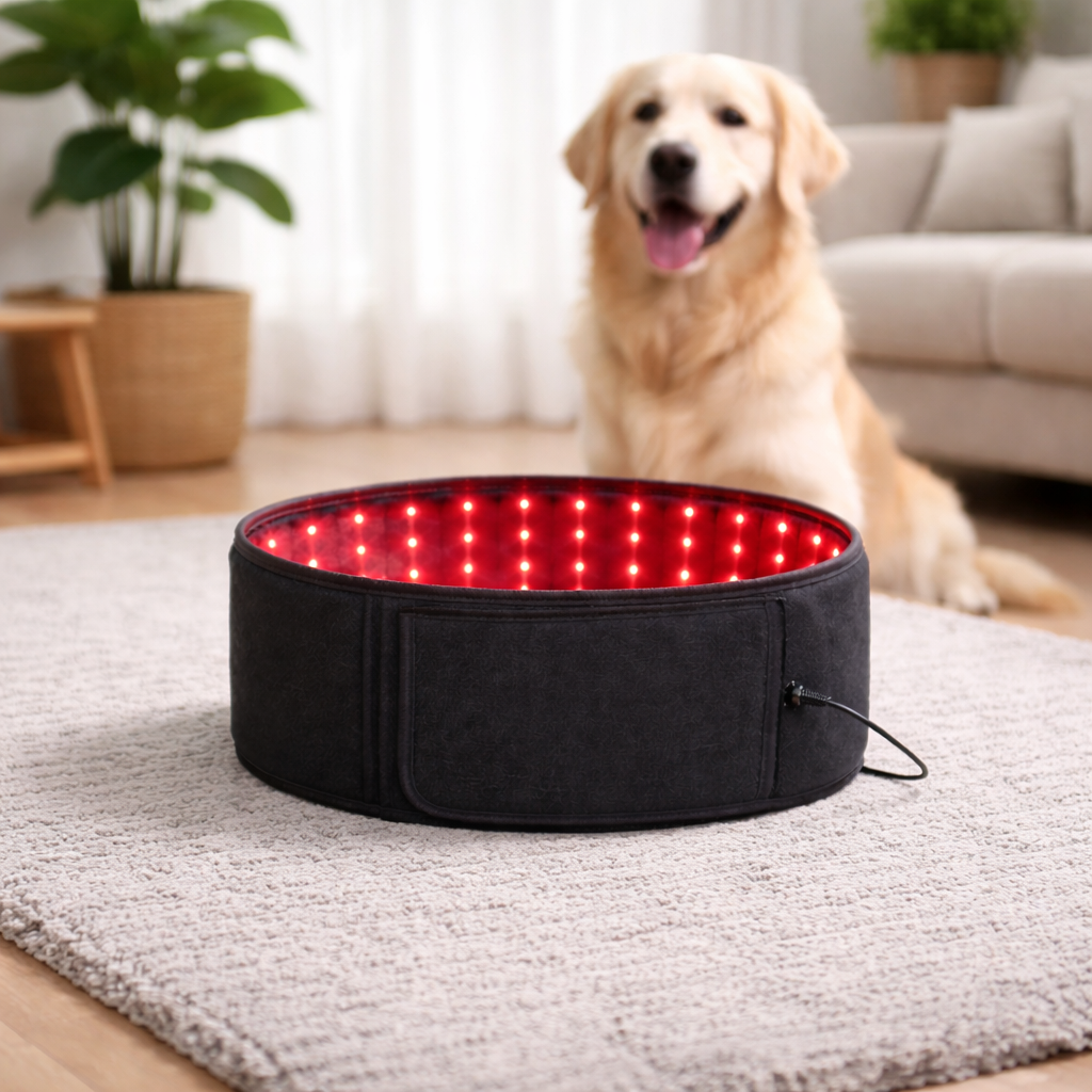 FellLicht | Rotlicht-Therapie Gürtel für Haustiere